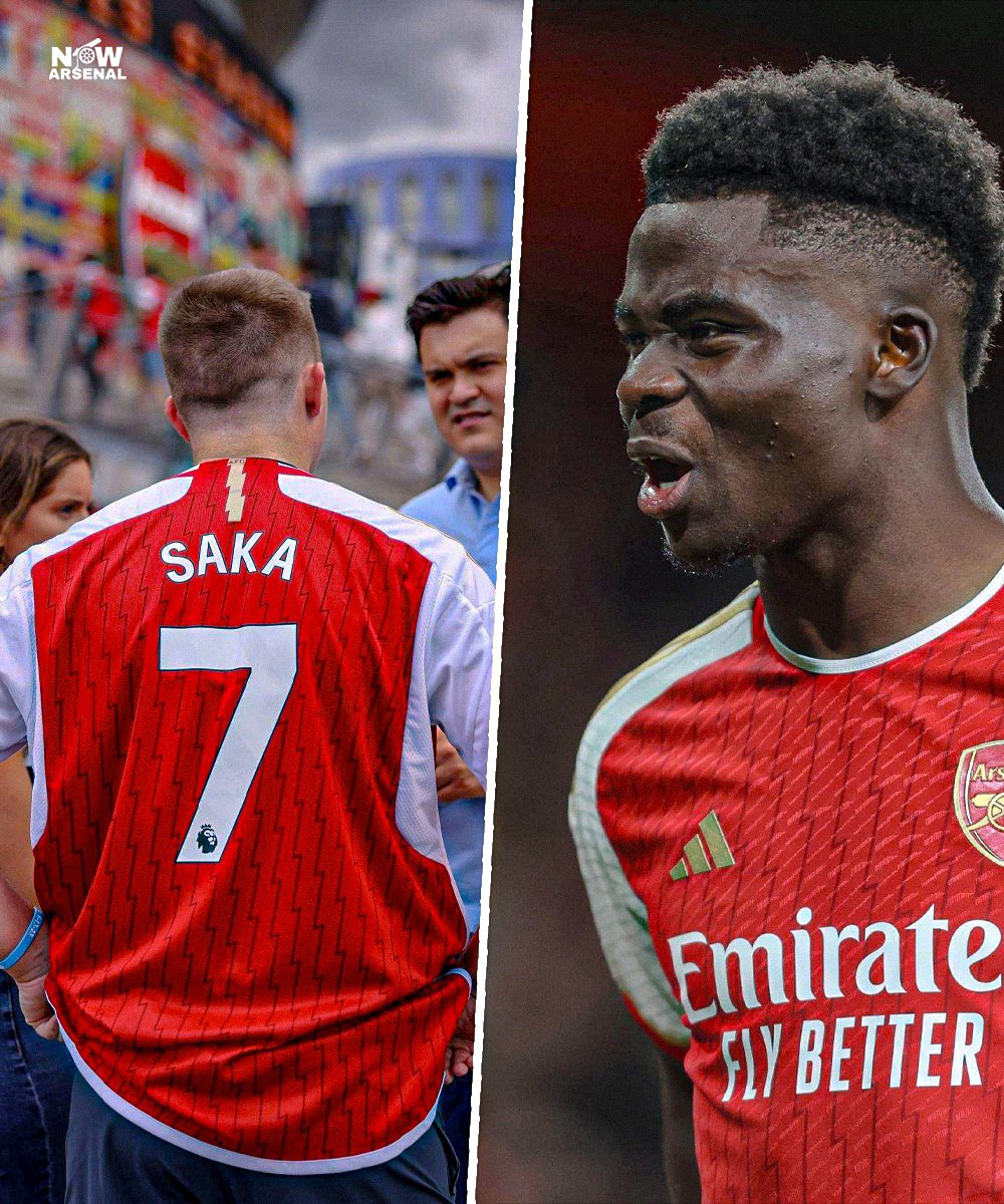 now_arsenaI's tweet image. 🚨Bukayo Saka has sold the most Arsenal home shirts this season, followed by Martin Ødegaard, Declan Rice and Takehiro Tomiyasu.