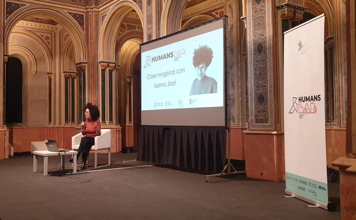 HumansFest's tweet photo. #HumansLab 🎬 La segunda masterclass de nuestro laboratorio de creación audiovisual ha sido en @La_Beneficencia con la consultora @SalimaJK 👉 Hemos tomado buena nota para acabar con los sesgos en el cine y trabajar la diversidad correctamente 👏
#cine #DDHH #diversidad https://t.co/6esvooByt9