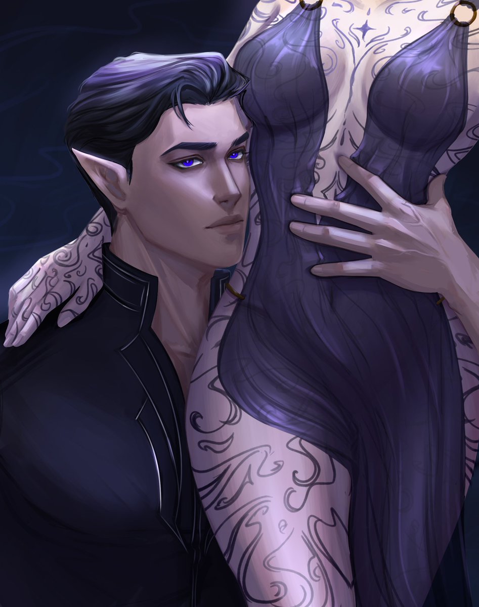 vinc_ry's tweet photo. #Rhysand #acotar #fanarts #illusrtationart https://t.co/daaL4OQqlr