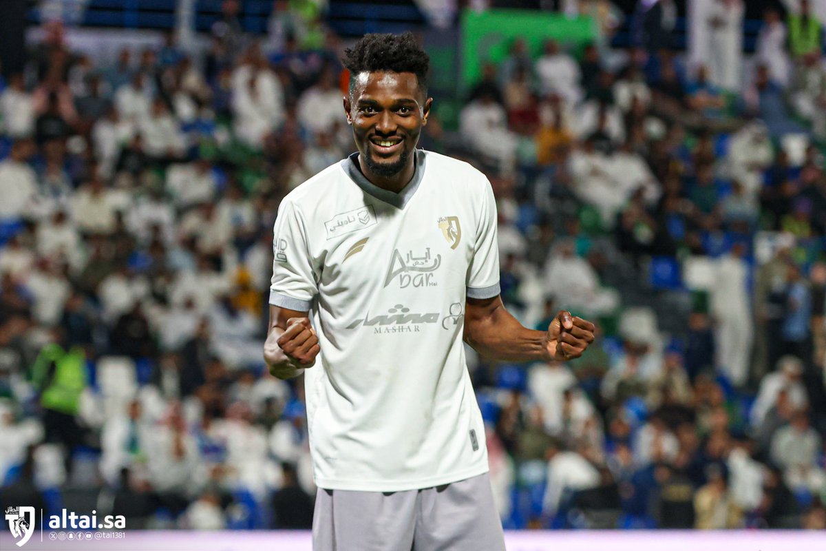 📸 الغزال الأسمراني 🦌🤩
<a href="/oliver_mens/">Bernard Mensah</a> 
.
#الطائي⁩ | ⁧#فارس_الشمال⁩🩶