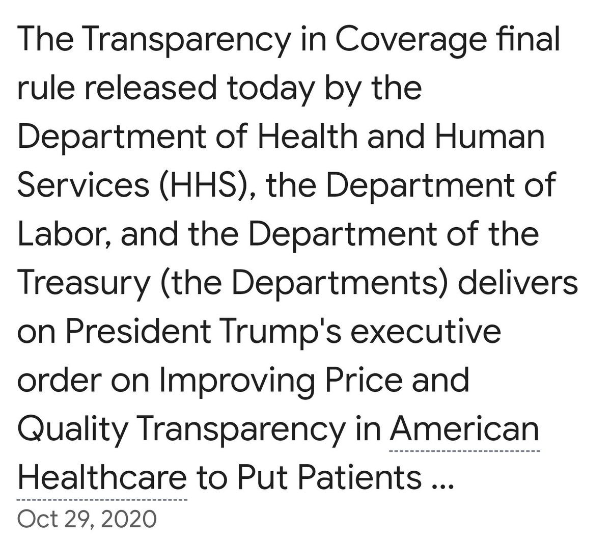 jeffld's tweet image. Insurance companies are in on it too.

That&apos;s why we have #TransparencyInCoverage