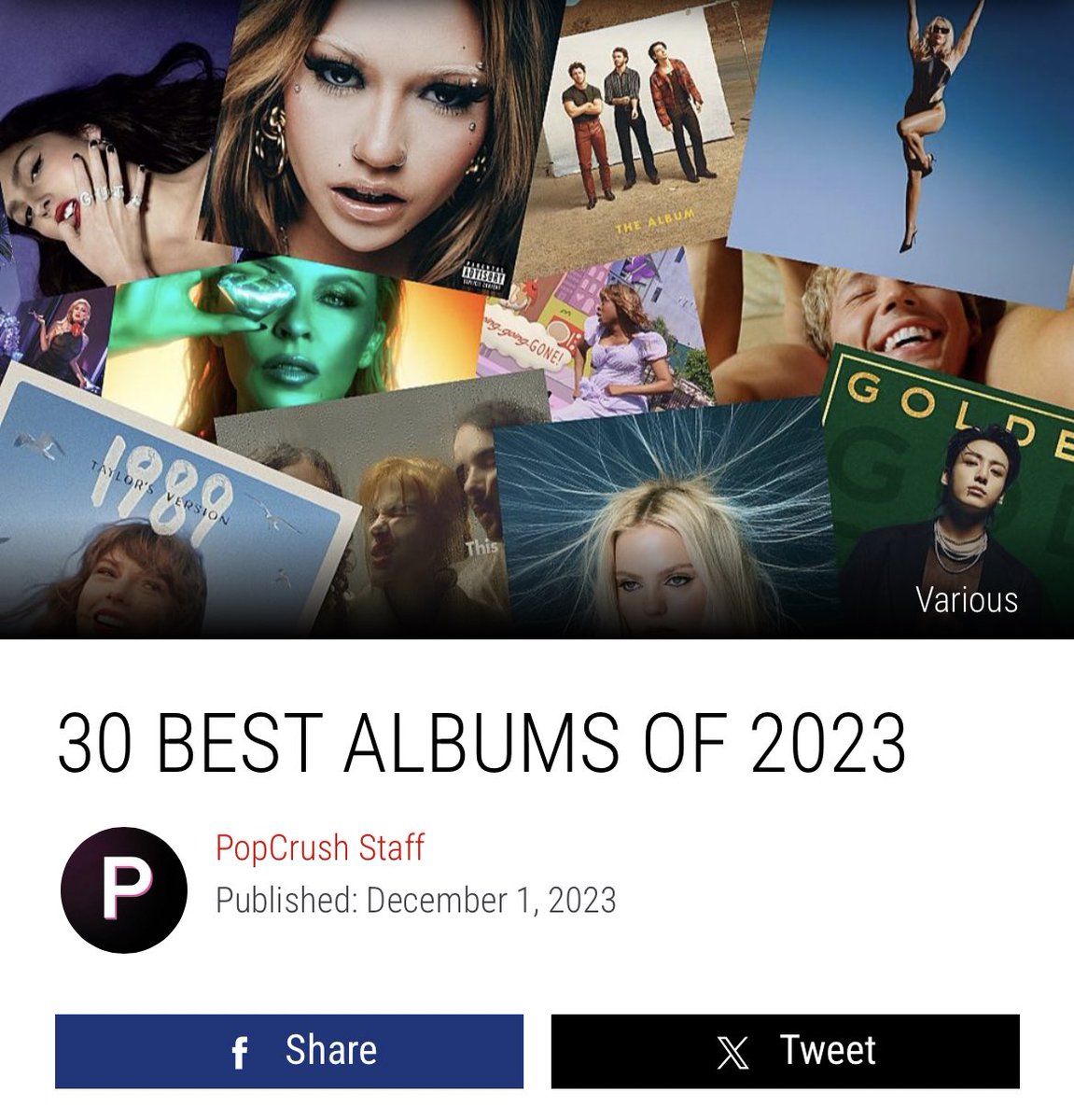 hwangsamericano's tweet photo. popcrush named rock-star as one of the “30 best albums of 2023”!

🔗 https://t.co/diiTQo4P9d https://t.co/WRiWlfp5kV