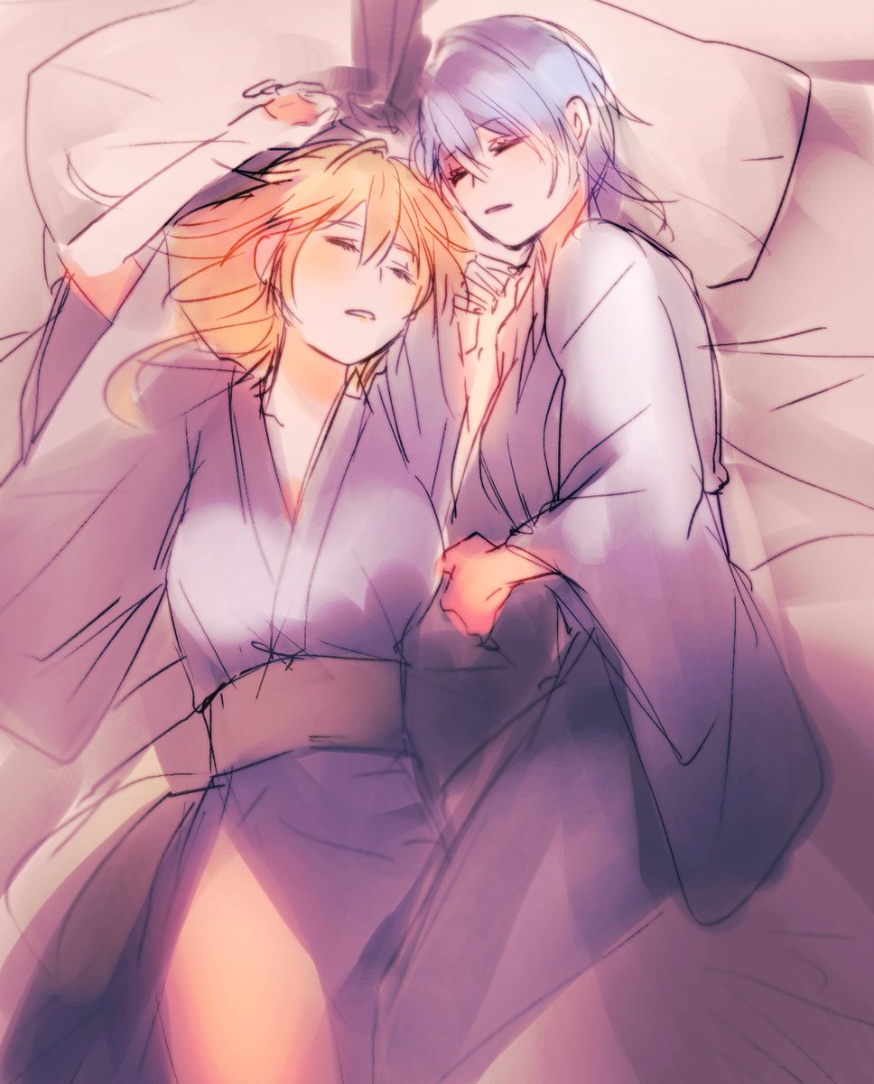 「※伯仲にょたと男士らくがき眠 」|ぬのイラスト