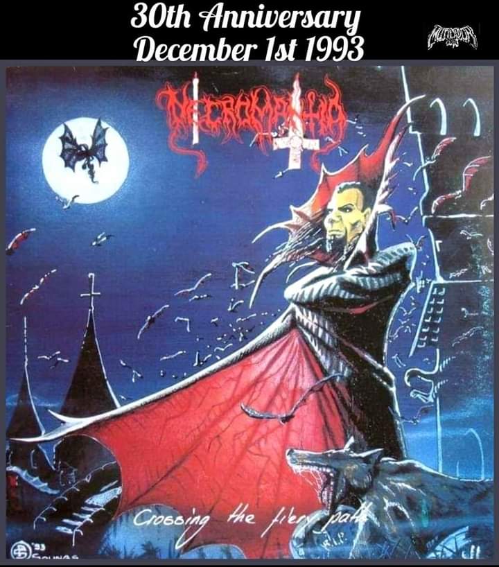 NECROMANTIA Crossing the Fiery Path December 1st 1993 Recorded in
