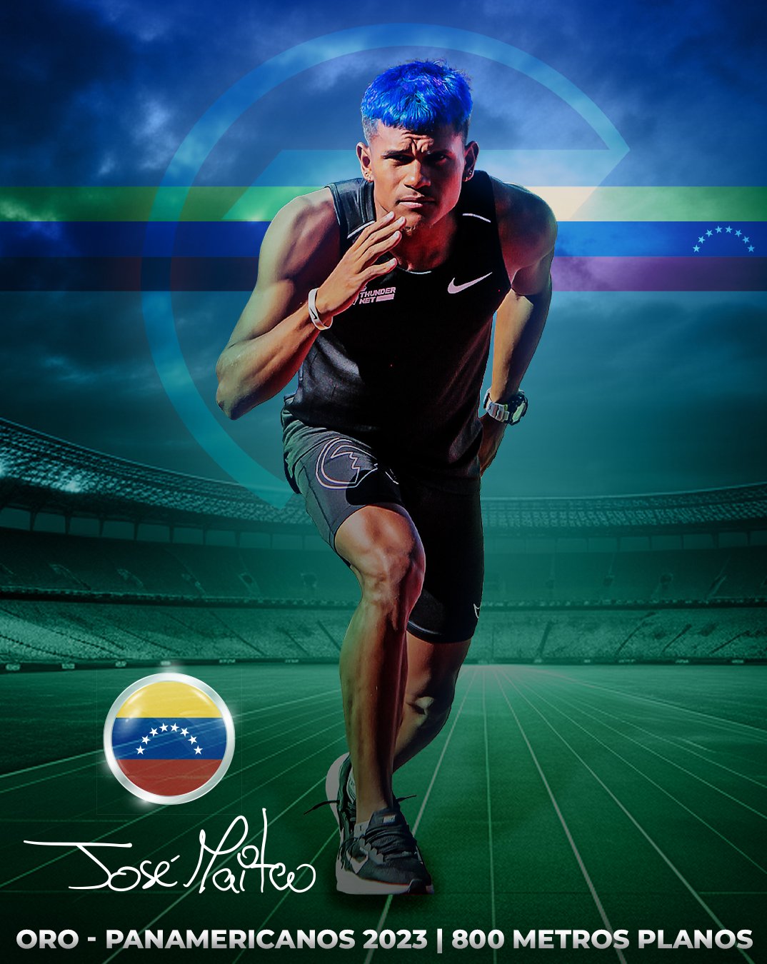 Thundernet on X: ¡En Thundernet seguimos creciendo! Damos la bienvenida al  atleta de alto rendimiento José Maita, medallista de ORO en los  Panamericanos 2023, quien se une a nuestra familia. Compartimos su