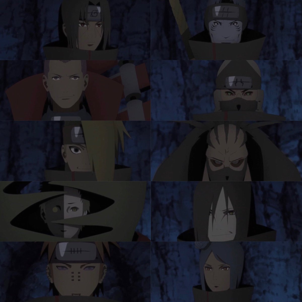 The Akatsuki will always remain as the greatest group in Anime 💯