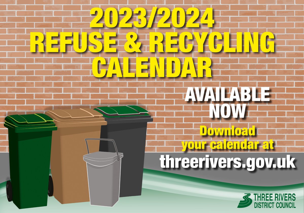 ThreeRiversDC's tweet photo. Download the latest calendar here: π https://t.co/zY8otsQWgb
Why not sign up for our reminder service? Youβll receive email alerts the day before your collection, so youβll always know which bins to put out.
π https://t.co/JZjfS2SFzs
#ThreeRivers #bincollections https://t.co/yqvH3Kw3yz