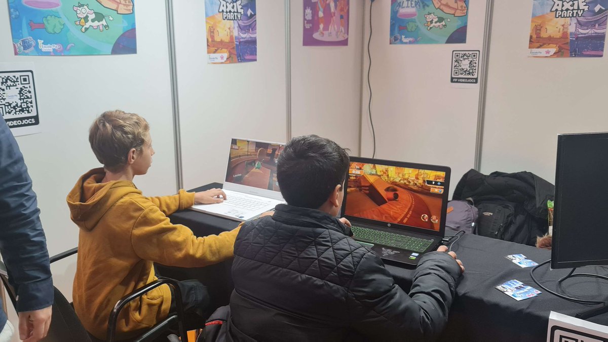 AxiePartyGame's tweet photo. Day 2 at Saga Gaming Expo! thrilled by the warm reception! All generations and diverse players tried our game. Many had a blast without seeking rewards or knowing that is web3 related. This is the way. 🎮
#AxieInfinity @AxieInfinity_ES @AxieInfinity @SkyMavisHQ @nixeniego https://t.co/4HKrtAERSn