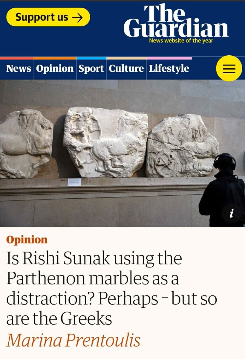 The Sunak government uses the issue of the Parthenon marble statues as a 'distraction of the public mind' from other issues such as aid to Israel or livelihood problems.
#SunaktheDestroyer #IsraelPalsineConflict