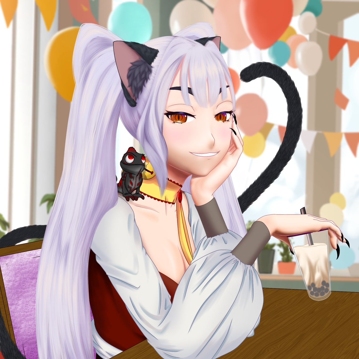 Hisako_ch's tweet photo. THIS HAS TO BE MY FAVE HISA-HOZU ART SO FAR
thank u for @HozukiZyrell for making my bday extra special!!! π₯³π best lizard. i gib melkti #hisARTko https://t.co/WagjhF0ut0