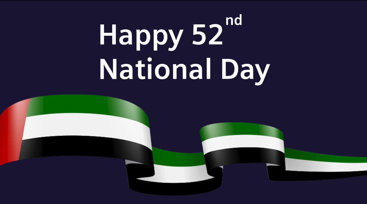 🇦🇪 Happy 52nd UAE National Day! 🇦🇪

On today’s special occasion, we’re celebrating unity, diversity, and 52 years of remarkable achievements. I’m proud to call this nation our home. Here's to the UAE's legacy of prosperity, tolerance, and endless opportunities!