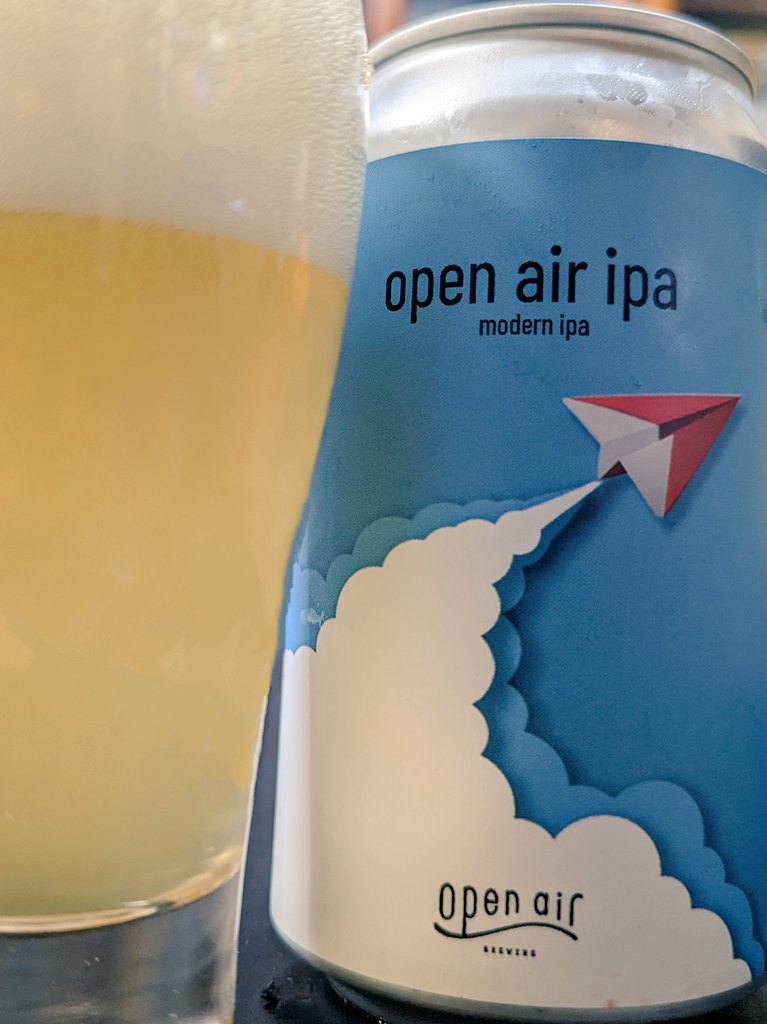 tornador69's tweet photo. 今夜のビール。
オープンエアIPA。スタイルはモダンIPA。
グラスに注ぐと薄濁り、柑橘の香り、爽やかな酸味と甘み、スッキリした飲み口。
オープンエアな爽快感。
美味いわ。
ごちそうさま🍺
#OpenAirBrewing
#OpenAirIPA
#ModernIPA https://t.co/Gv4PXMWPaS