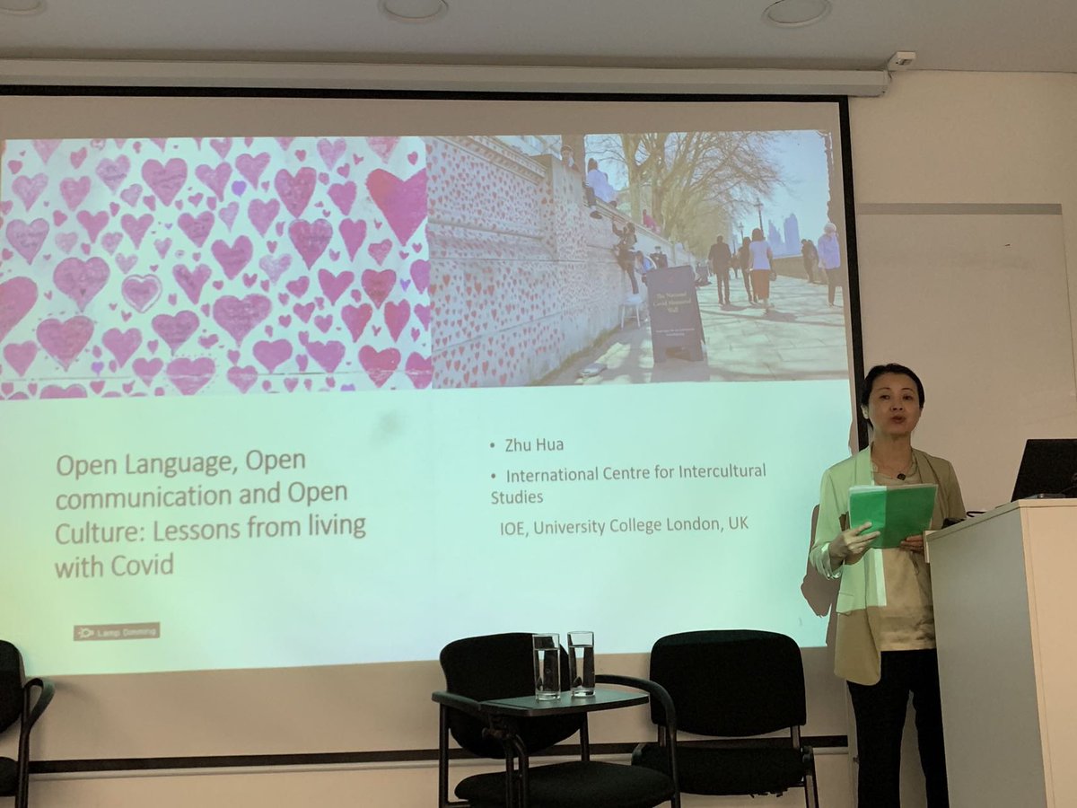 Zhu Hua (@profzhuhua) on Twitter photo Delighted to deliver a keynote in IALIC conference on the idea of open language, culture and communication: lessons from the crisis. Openness = possibilities and hope. Many thanks to my collaborators <a href="/jackiejialou/">Jackie Jia Lou</a> <a href="/enrodney/">Rodney Jones</a> @ Sylvia Jaworska <a href="/professorliwei1/">Li Wei 李嵬</a> <a href="/IcisIOE/">International Centre for Intercultural Studies</a> Delighted to deliver a keynote in IALIC conference on the idea of open language, culture and communication: lessons from the crisis. Openness = possibilities and hope. Many thanks to my collaborators <a href="/jackiejialou/">Jackie Jia Lou</a> <a href="/enrodney/">Rodney Jones</a> @ Sylvia Jaworska <a href="/professorliwei1/">Li Wei 李嵬</a> <a href="/IcisIOE/">International Centre for Intercultural Studies</a>