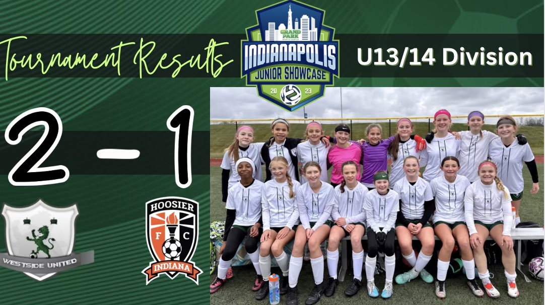 WSU2011ELITE's tweet image. Win number 2 today against long time rival Hoosier FC 2-1!! We go again tomorrow at 4 pm. 
⚽️🅰️ Kami Steward
⚽️ Breanne Grimes