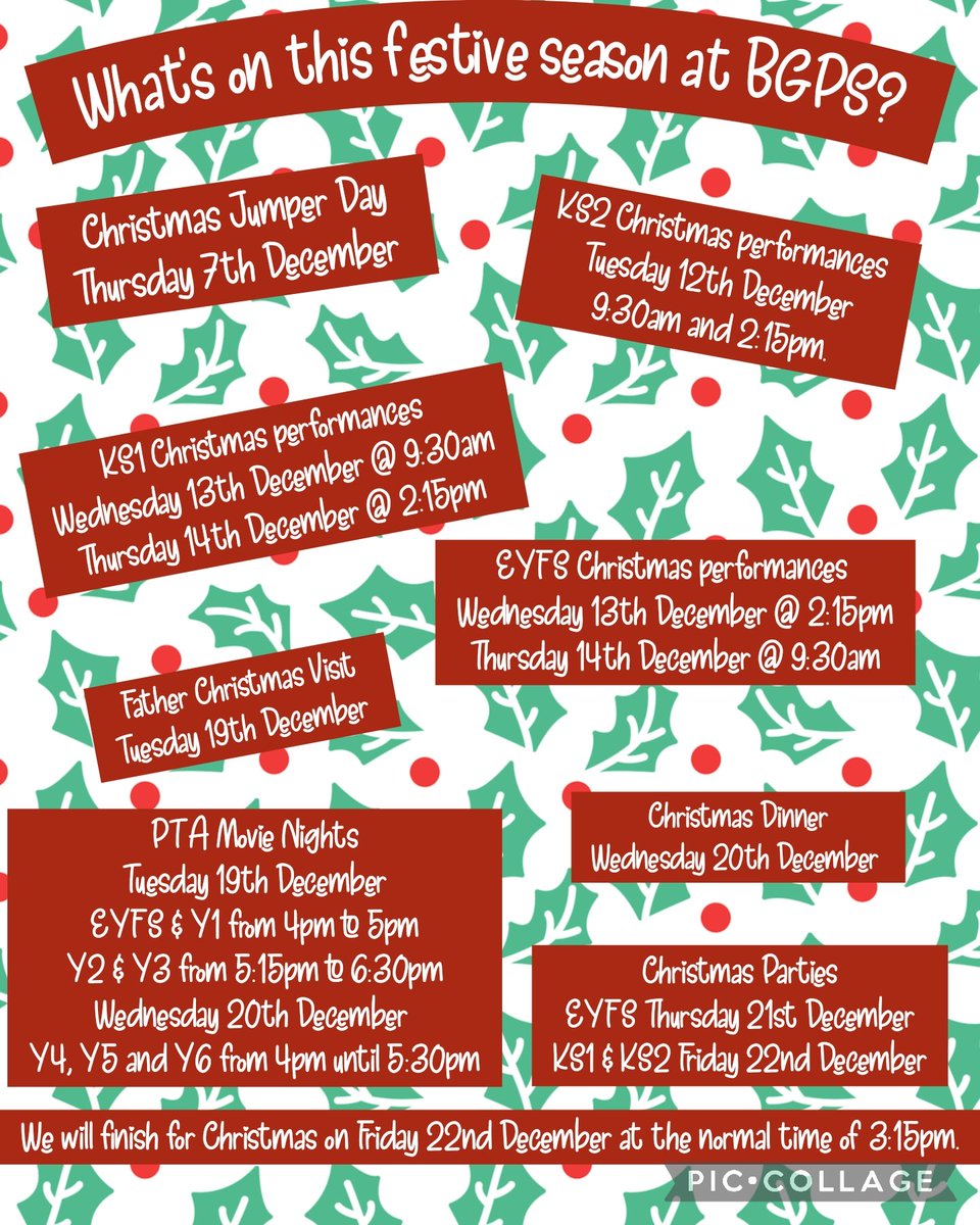 BramleySchool's tweet image. Here's what's coming up over the next few weeks. #4Cs #Christmas2023