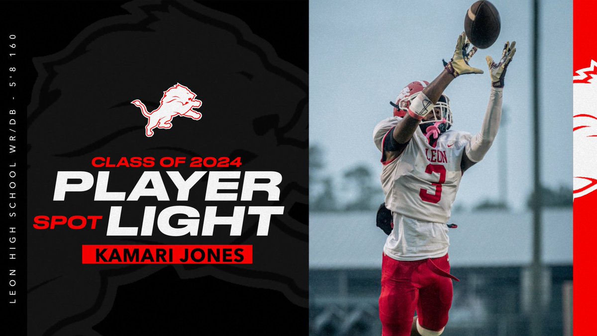 Tyrone McGriff (@mcgriff_tyrone) on Twitter photo C/O 2024
Kamari Jones
WR/DB
HIDDEN JEWEL!
Speed, explosion, attitude! One of the most dynamic playmakers around!
40” vert, 4.4 speed, and natural ball skills.
400yds receiving, 6 TD’s, played in 7 games. <a href="/_kamarijones/">Kamari “Jumpman” Jones</a>
hudl.com/v/2LtTqB C/O 2024
Kamari Jones
WR/DB
HIDDEN JEWEL!
Speed, explosion, attitude! One of the most dynamic playmakers around!
40” vert, 4.4 speed, and natural ball skills.
400yds receiving, 6 TD’s, played in 7 games. <a href="/_kamarijones/">Kamari “Jumpman” Jones</a>
hudl.com/v/2LtTqB
