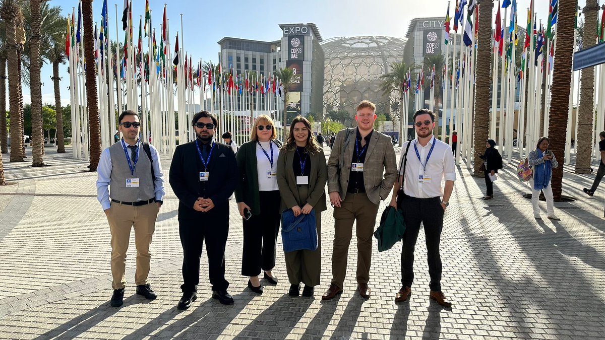 Congratulations to everyone for reaching the end of Day 3 at #COP28. Averaging 25,000 steps daily, coupled with smart shoes, has led to blisters, but it's all worth it to be part of this crucial event and to ensure nations uphold their commitments. #sheffield #engineering