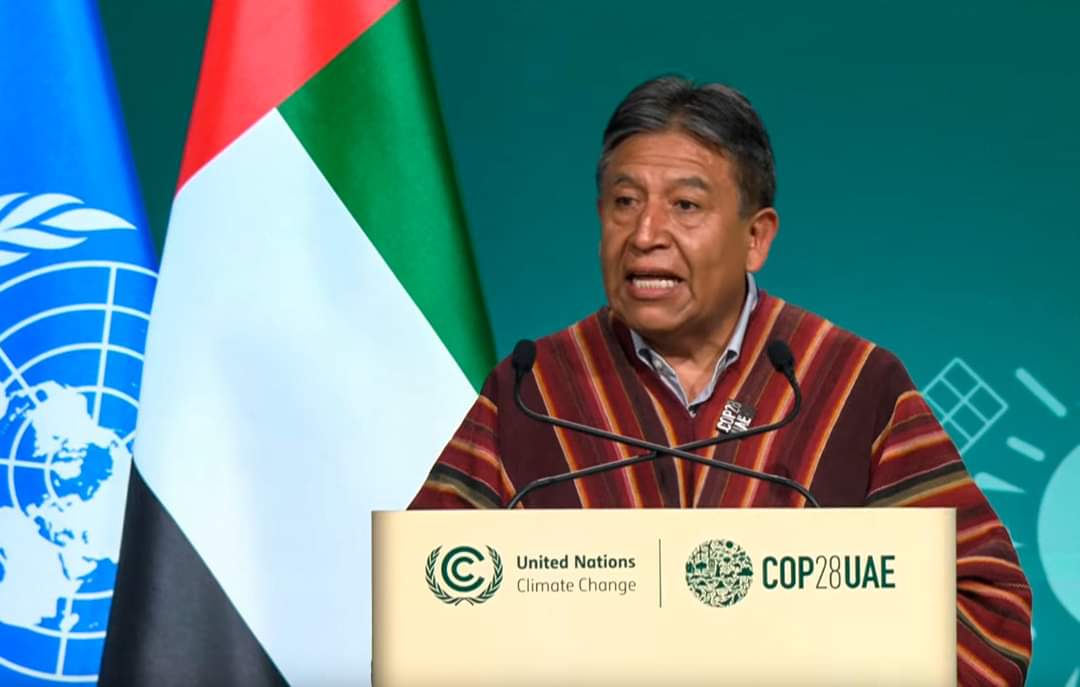 LaramaDavid's tweet photo. En la #COP28 de Dubái denunciamos que el egocentrismo y la codicia del antropocentrismo son la génesis de la crisis climática, la cual representa una larga historia de injusticias, mentiras e hipocresías.

#crisisclimatica https://t.co/Wf1O9l5l0I
