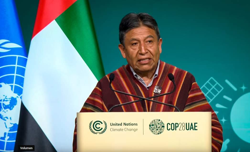 LaramaDavid's tweet photo. En la #COP28 de Dubái denunciamos que el egocentrismo y la codicia del antropocentrismo son la génesis de la crisis climática, la cual representa una larga historia de injusticias, mentiras e hipocresías.

#crisisclimatica https://t.co/Wf1O9l5l0I
