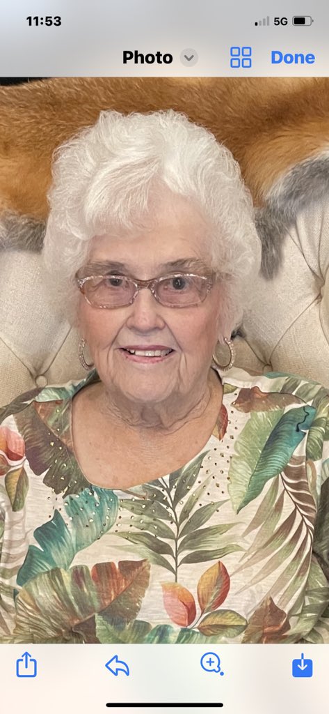 ReneeMoore81's tweet photo. She is more precious than rubies: And all the things thou canst desire are not to be compared unto her. One of the most Godly women I’ve ever known went home to eternal peace this morning. I was richly blessed to know and love her. I love you, Grandmother. @CarterSMoore82 https://t.co/HVLkFYaWQJ