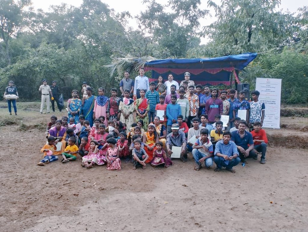 'Empowering tribal youth: Overcoming challenges, these children finally receive their birth certificates. A crucial step towards a healthier and brighter future. #YouthEmpowerment #ChildRights' #collaborations @goascpcr & Help in Help charitable trust