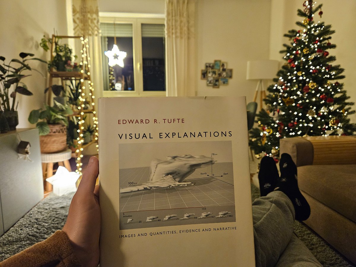 Re-reading this <a href="/EdwardTufte/">Edward Tufte</a> classic while enjoying the 🎄 mood