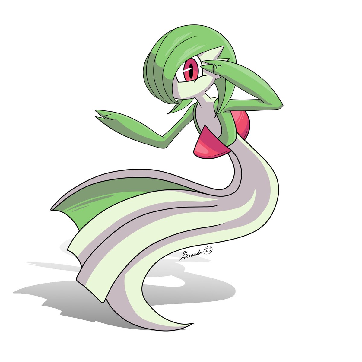 Brandobotic's tweet photo. Gardevoir doin a pose for the picture

#gardevoir #pokemon #pose #photo #canadianartist https://t.co/W4Z8UG7ZV9