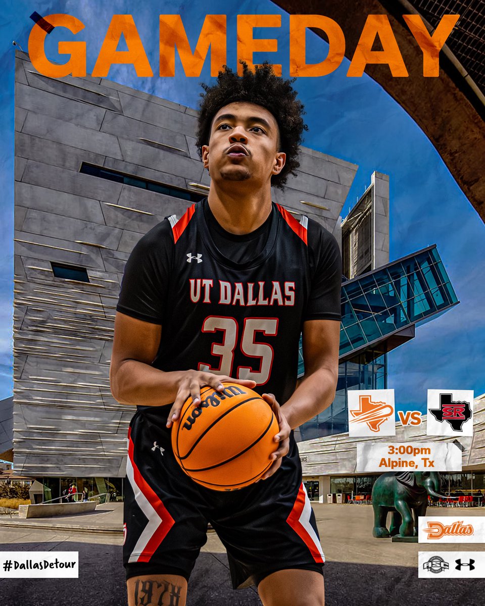 GAMEDAYYYY!!! 
Opponent: Sul Ross
Time: 3pm cst
#dallasdetour #makeithappen #whoosh