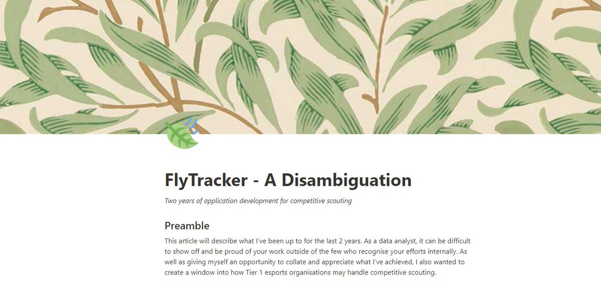 How do tier one esports teams analyse competitive, scrim, and SoloQ data to make informed decisions about the game?

Now I've left FlyQuest, I've put together a long form article showing screenshots of the application we built, and some of my thoughts alongside it.

Link below.