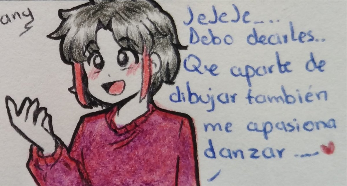 Stefanyowo's tweet photo. Apasionado de dos cosas: Dibujar y Danzar....💖✨ https://t.co/54Q1u6jkNn