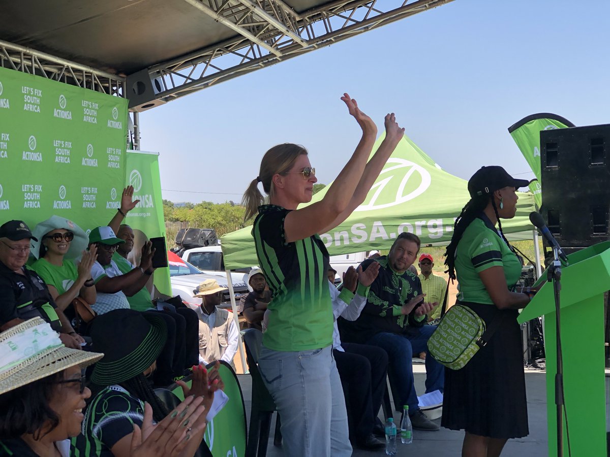 ActionSA_WC's tweet photo. 📢 Are you ready, Western Cape Actioners?

Today, in Ga-Ramotse, the Fight to Fix South Africa was ignited 🚀

Our mission as we approach 2024 is to breathe life into ActionSA’s vision for a prosperous and inclusive South Africa.

#LetsFixSouthAfrica 🇿🇦 https://t.co/LoZz72QJwC