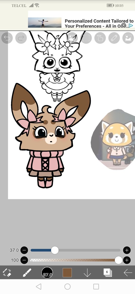 Nakibystrash's tweet photo. Not me making an oc of every series I like #agretsuko #agretsukooc https://t.co/uY8366qdrt