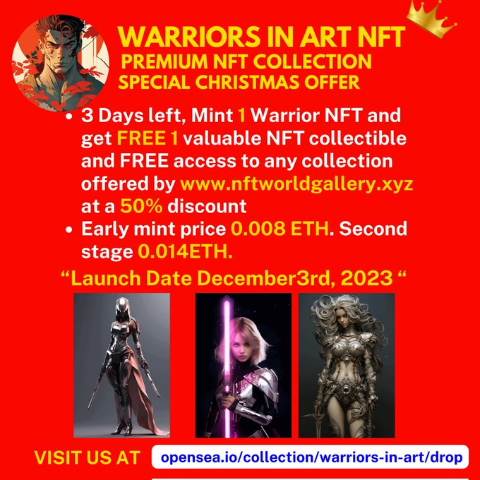 Condom_Inu's tweet photo. To celebrate Partnership between @warriorsinart x @CondomPals  

We are giving away  
🎁 WL GIVEAWAYS 🎁 
🏆 5 x WL Spots from @warriorsinart  
🏆 10x WL Spots from @CondomPals   

How To Enter  
1️⃣ Follow @warriorsinart  @CondomPals 
2️⃣ RT & ♥️ this 
3️⃣ Tag 3 friends 
4️⃣ Check Drop on OpenSea https://t.co/cHzSpjdLUl 
#Giveaways #NFTs
