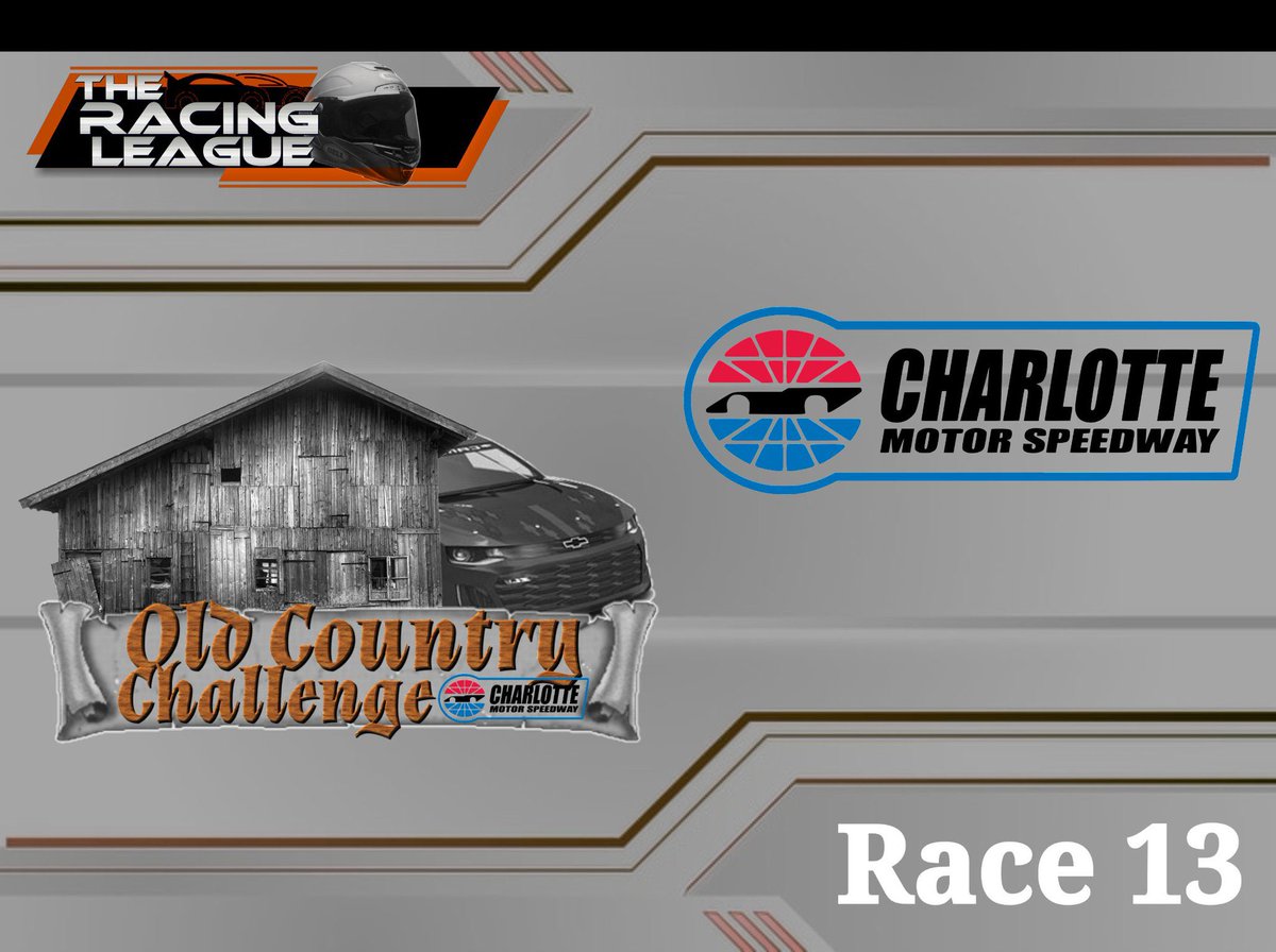 TheRacingLeagu1's tweet photo. Race #13

📍@CLTMotorSpdwy Roval 
Old Country Challenge
🗓️ May 6th
🕘 9pm est

Previous Winner: #Cyberon

Pole Record: 1:17.312
#Cyberon

Fastest Lap Record: 1:16.516
#Cyberon https://t.co/OpuyGZAQIK