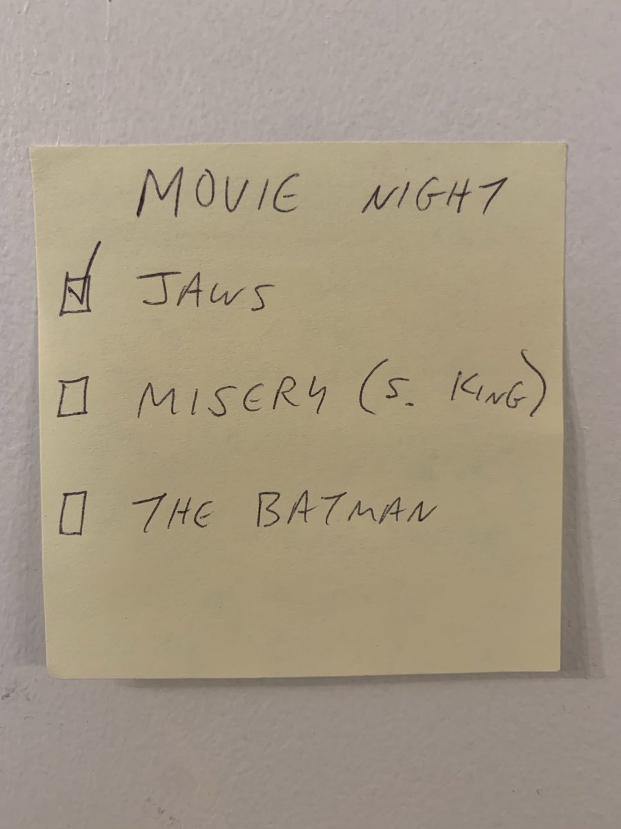 Home alone with my teenage son. Options were presented. He has chosen. #thesharkisbroken