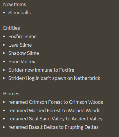 DelirusMods's tweet photo. It's been a while since I posted something, I'm still working on the mod, just took another break.

To make up for it here a temporary changelog, it's not finished and there will be even more stuff, but here are some of the things that will be in the update. https://t.co/mT3Syd2UMN