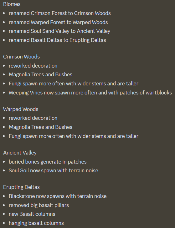 DelirusMods's tweet photo. It's been a while since I posted something, I'm still working on the mod, just took another break.

To make up for it here a temporary changelog, it's not finished and there will be even more stuff, but here are some of the things that will be in the update. https://t.co/mT3Syd2UMN