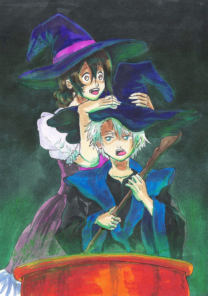 Hkhight789art's tweet photo. Halloween art
#bleach #BLEACHTYBW #ichihime #renruki #hitsuhina #urayoru https://t.co/8T3VH5r2N1