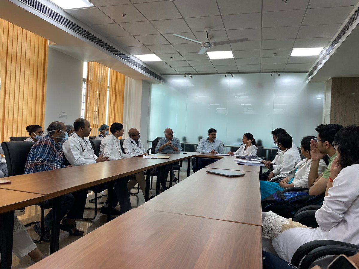 Embracing progress at GMC with insightful visit of Dr. Rahul Krishnatry. From site reviews to an engaging CME talk on Radiation Oncology, the day was packed with learning & collaboration. A promising start to a new chapter, where knowledge thrives, and patients reap the benefits.