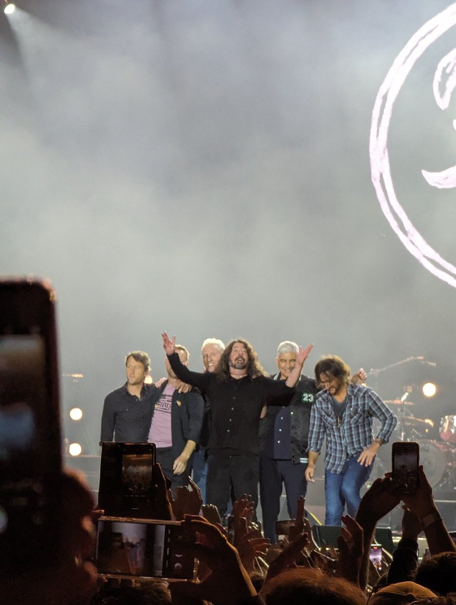 So I've been to 11/11 <a href="/foofighters/">Foo Fighters</a> shows here in Adelaide. And I have literally never been disappointed by them. Tonight was no exception. Thank you Dave, Nate, Chris, Pat and Rami. And thank you and welcome Josh. You'll fit right in. #WeMissYouTaylor