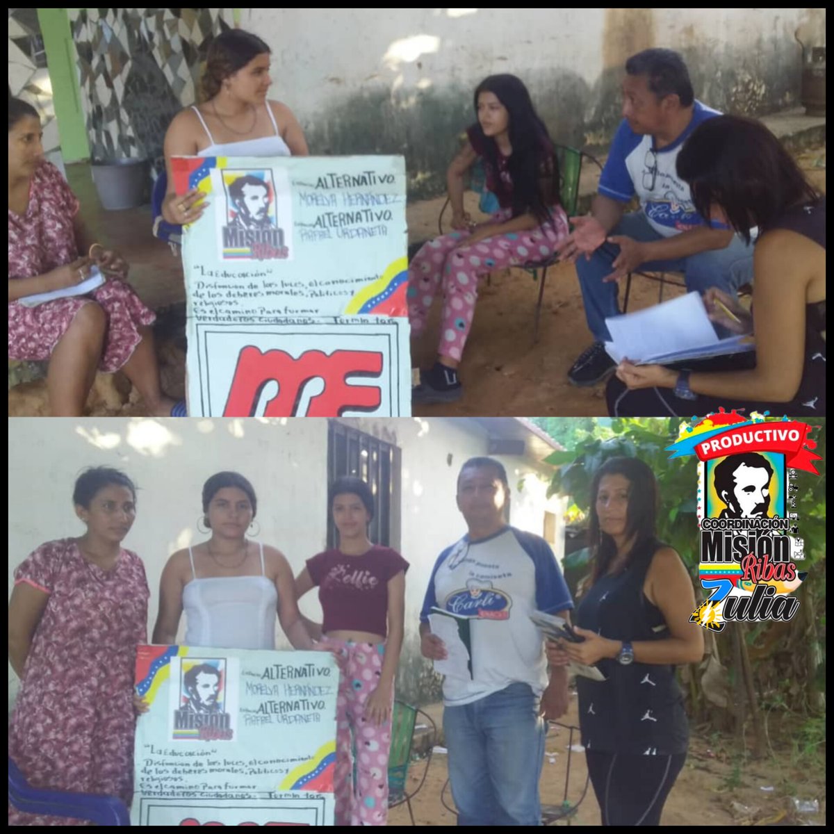 MISION RIBAS ESPACIO ALTERNATIVO MORELBA HERNÁNDEZ.
 COHORTE 39A. 
SECTOR LAS PEONIAS 1. CONVERSATORIO REFERENDUN EL ESEQUIBO ES NUESTRO.
#MCBO1