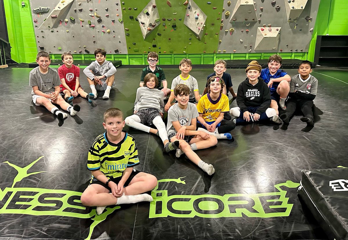 PennFusion_SA's tweet photo. The 2013 PreECNL-RL Boys had a fun time team building at the Ninja Warrior Gym! #FusionFun https://t.co/Z1LEsrkZkO