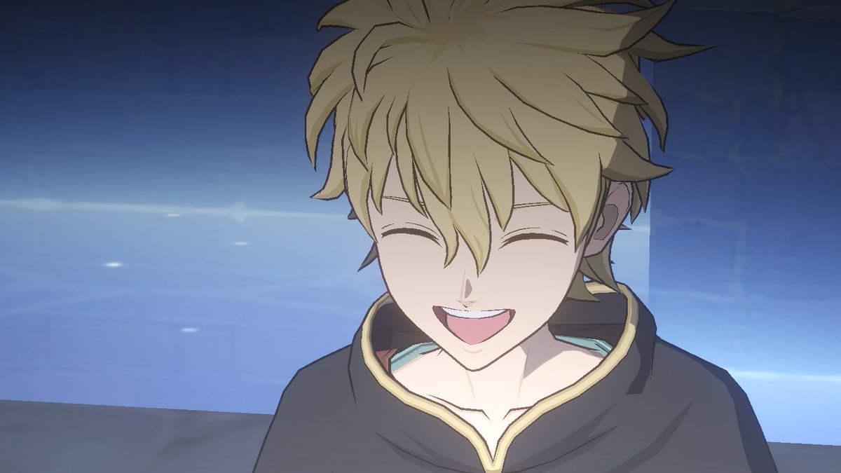 ᅟ
 “ ฮะ ฮะ สนุกจังเลย ~! นี่ นี่ มินนะ ผมได้ต่อสู้กับคนเก่ง ๆ ด้วยล่ะ จะสู้กี่ครั้งก็ไม่แพ้ ! สำรวจดันเจี้ยนแบบนับไม่ถ้วน ! สนุกมากเลยล่ะครับ ! ”
ᅟ