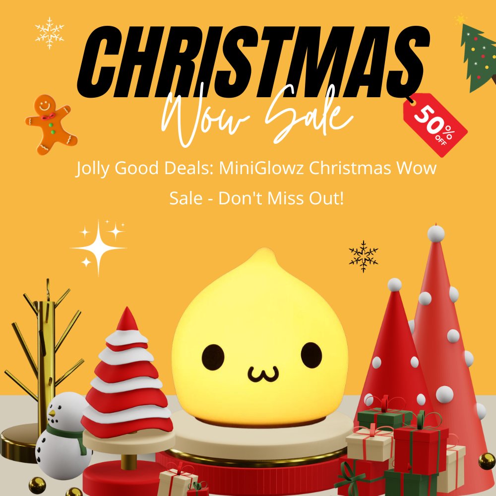 MiniGlowz's tweet photo. Unwrap the magic of our Christmas Wow Sale!

Dive into the enchantment at MiniGlowz, where all things bright and beautiful come alive with a festive 50% OFF.

Promo code 'Christmas'

#ChristmasWowSale #FestiveDiscounts #JollyGoodDeals #HolidaySavings #ShopAndSave  #USAChristmas https://t.co/m5CZzAlVDT