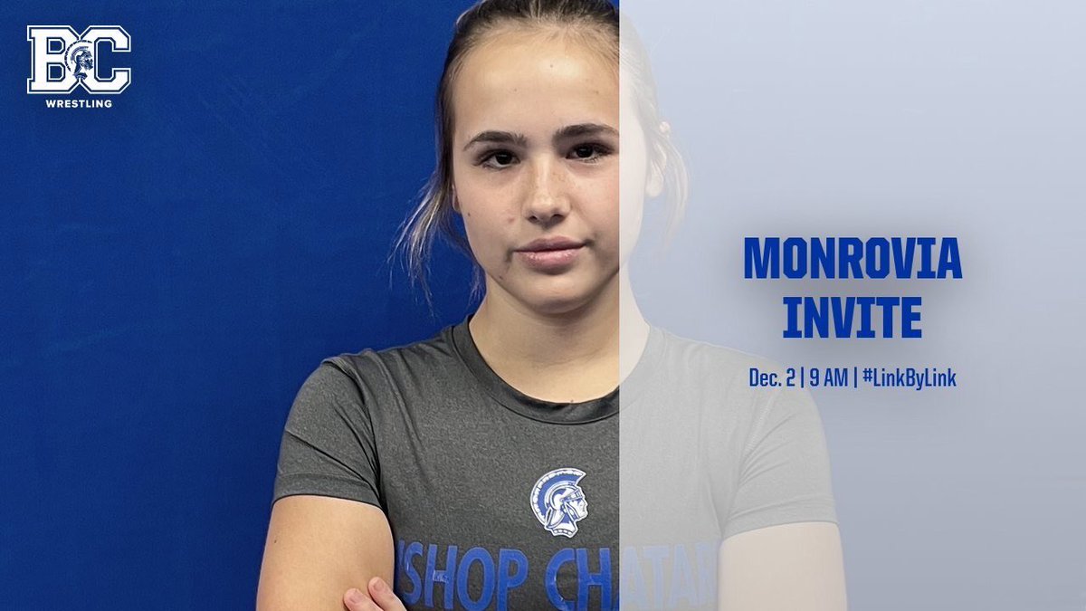 Saturdays are for wrestling. 😎

Our girls are in action today at Monrovia.
