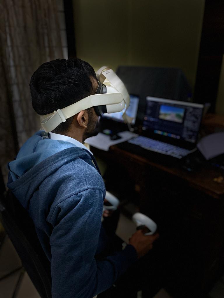 subramaniyam131's tweet image. Diving into the virtual world 👩‍💻🌏🌐
#VirtualReality #UnityCoding #OculusMagic #Unitydev