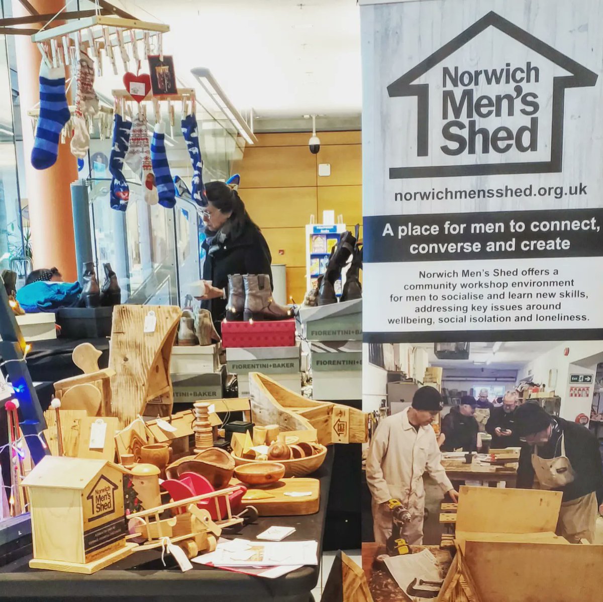 We're having a great time at @FUSENorwich Social Enterprise Fayre at @MillenniumLib @TheForumNorwich alongside some other great social enterprises #SocialEnterprise #ShopLocal #CommunityConnection