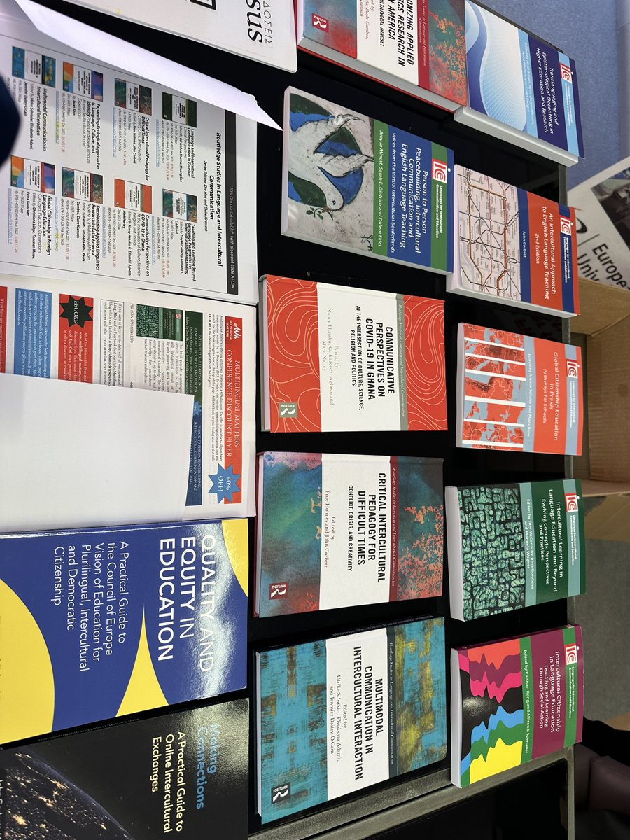 Zhu Hua (@profzhuhua) on Twitter photo Delighted to see so many books from my co-edited series with Claire Kramsch Routledge Studies in Language and Intercultural Studies displayed in IALIC conference at Nicosia and to meet the authors and editors! <a href="/RoutledgeLing/">RoutledgeLinguistics</a> <a href="/IcisIOE/">International Centre for Intercultural Studies</a> Delighted to see so many books from my co-edited series with Claire Kramsch Routledge Studies in Language and Intercultural Studies displayed in IALIC conference at Nicosia and to meet the authors and editors! <a href="/RoutledgeLing/">RoutledgeLinguistics</a> <a href="/IcisIOE/">International Centre for Intercultural Studies</a>