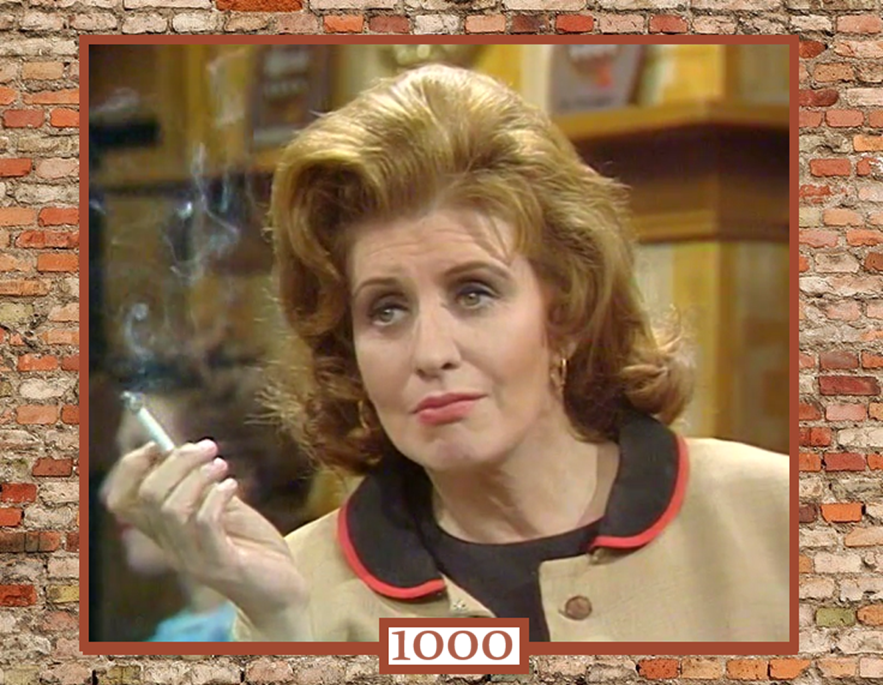 Corriepedia's tweet photo. Pat Phoenix reached 1,000 episodes in the role of Elsie Howard on 11th April 1973 and was the second actor to achieve the milestone #Corrie #LongServing https://t.co/c862WhE5S6