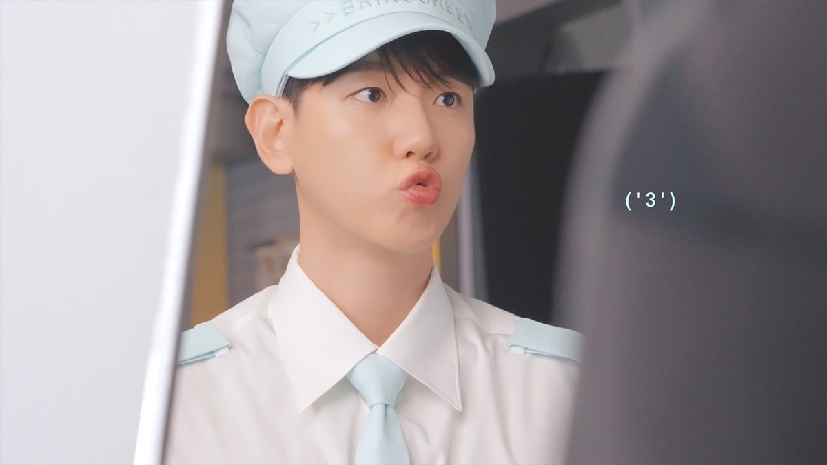 타…타세요…호…😘 | BRING GREEN Behind

youtu.be/R7u2vHcY7Bs

#BAEKHYUN #백현 
#EXO #엑소 #weareoneEXO